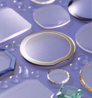 Sapphire glass material and processing